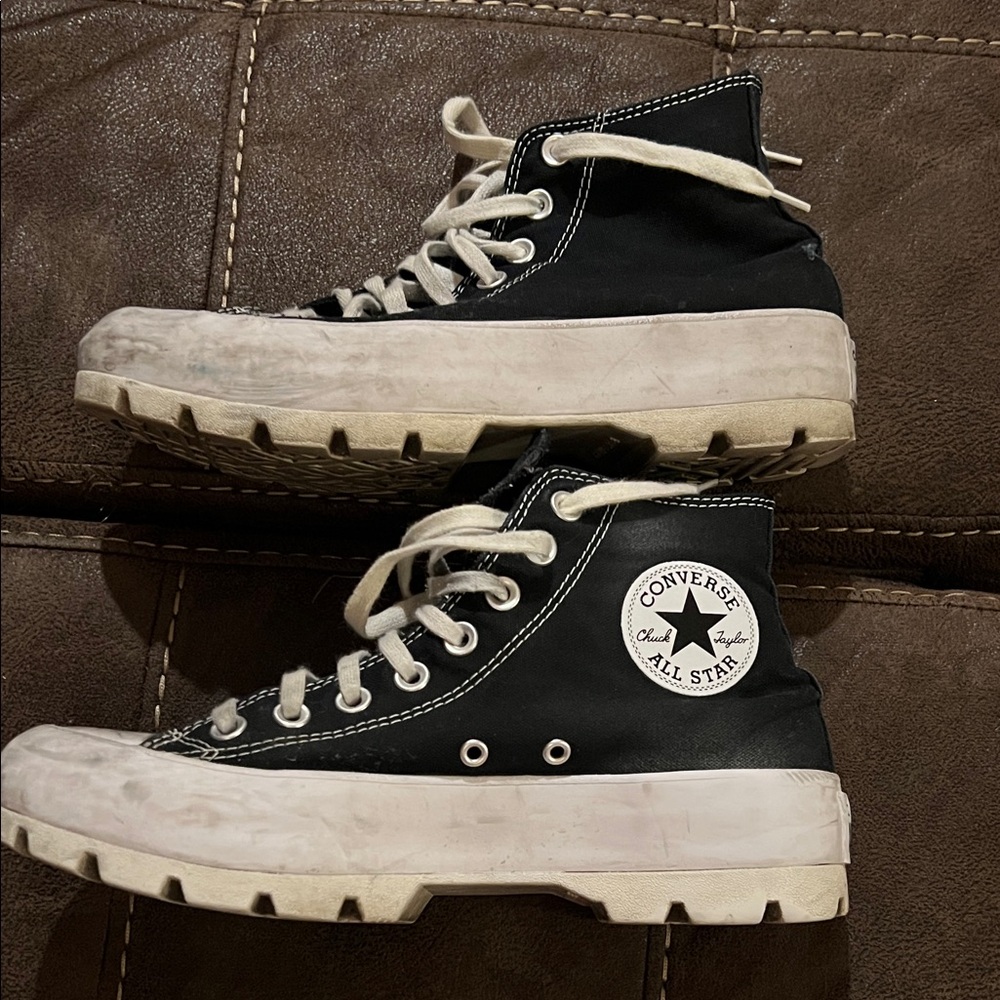Converse Navy Blue High-Top Sneakers